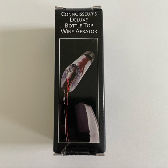 Connoisseurs Deluxe Bottle Top Wine Aerator - Picture 1 of 3
